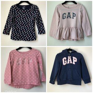 Gap Baby Bundle Long Sleeve Tops Hoodie Size 2